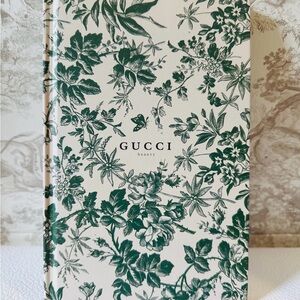 Authentic Gucci Beauty Green Floral Journal